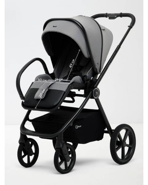 Коляска 2 в 1 Rant Teo Soft Grey