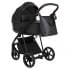 Коляска 2 в 1 Roan Sol Leather, Black Pearl (Черный)