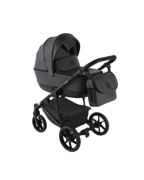Коляска 2 в 1 Sevillababy Tisso, TIS-03 - Серый / Эко-кожа