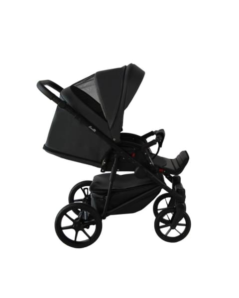 Коляска 2 в 1 Sevillababy Tisso, TIS-03 - Серый / Эко-кожа