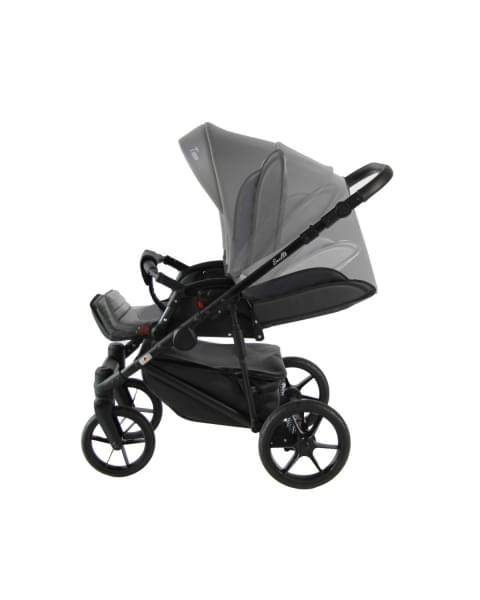 Коляска 2 в 1 Sevillababy Tisso, TIS-03 - Серый / Эко-кожа