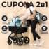 Коляска 2 в 1 Sweet Baby Cupola, Green Neo (Мятный)