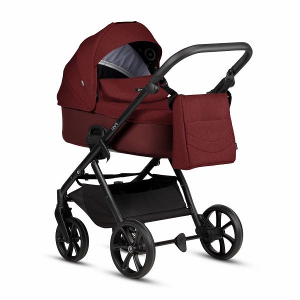 Коляска 2 в 1 Tutis Leo 3+, Burgundy (220)
