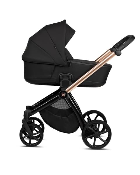 Коляска 2 в 1 Tutis Mio 3+ Essential Black, Rose Gold (292)