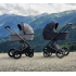 Коляска 3 в 1 Agex Prima 4x4, Black (Черный)