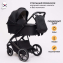 Коляска 3 в 1 Agex Prima 4x4, Black (Черный)