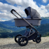 Коляска 3 в 1 Agex Prima 4x4, Black (Черный)
