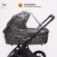 Коляска 3 в 1 Agex Prima 4x4, Black (Черный)