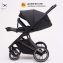 Коляска 3 в 1 Agex Prima 4x4, Black (Черный)