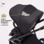 Коляска 3 в 1 Agex Prima 4x4, Black (Черный)