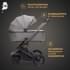 Коляска 3 в 1 Agex Prima 4x4, Black (Черный)