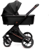 Коляска 3 в 1 Agex Prima 4x4, Black (Черный)
