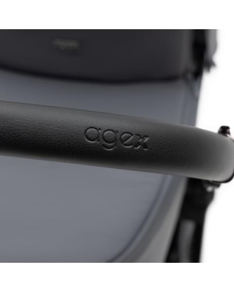 Коляска 3 в 1 Agex Prima Pro, Grey (Серый)