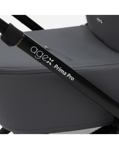 Коляска 3 в 1 Agex Prima Pro, Grey (Серый)