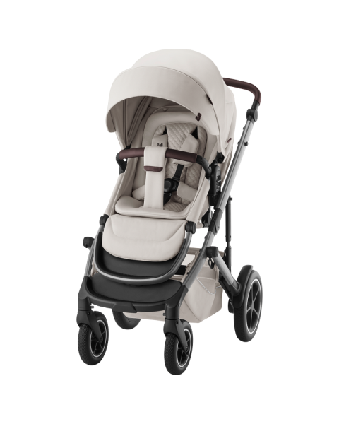 Коляска 3 в 1 Britax Roemer Smile 5Z Lux Collection, Soft Taupe (Бежевый) + Автокресло Baby-Safe Pro, Soft Taupe (Бежевый)