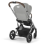 Коляска 3 в 1 Cybex Balios S Lux 2025 цвет Stone Grey с дождевиком + Автокресло Cloud T i-Size Plus Mirage Grey