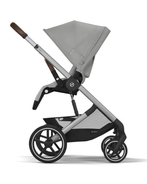 Коляска 3 в 1 Cybex Balios S Lux 2025 цвет Stone Grey + Автокресло Cloud G Plus