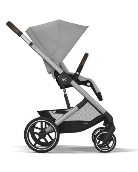 Коляска 3 в 1 Cybex Balios S Lux 2025 цвет Stone Grey + Автокресло Cloud G Plus