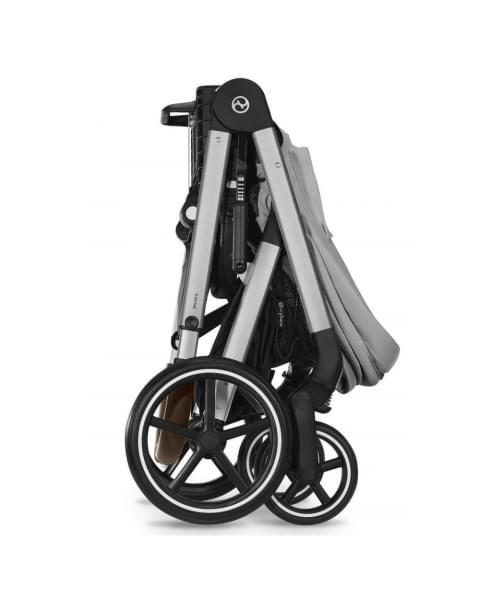 Коляска 3 в 1 Cybex Balios S Lux 2025 цвет Stone Grey + Автокресло Cloud G Plus
