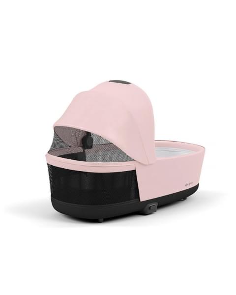 Коляска 3 в 1 Cybex Priam IV Rosegold и автокресло Aton B2 i-Size Peach Pink/Steel Grey