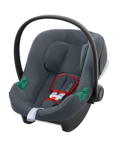 Коляска 3 в 1 Cybex Priam IV Rosegold и автокресло Aton B2 i-Size Peach Pink/Steel Grey