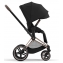 Коляска 3 в 1 Cybex Priam IV Rosegold и автокресло Aton B2 i-Size Sepia Black/Dynamic Red