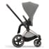 Коляска 3 в 1 Cybex Priam IV Rosegold и автокресло Cloud G i-Size Lava Grey Mirage Grey
