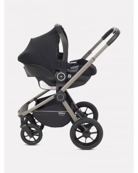 Коляска 3 в 1 Mowbaby Zoom PU Milky