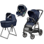 Коляска 3 в 1 Peg-Perego Veloce TC Belvedere Lounge, Blue Shine New
