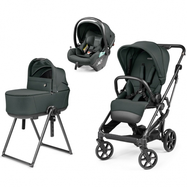 Коляска 3 в 1 Peg Perego Vivace Flex Lounge, Metal (Серый)