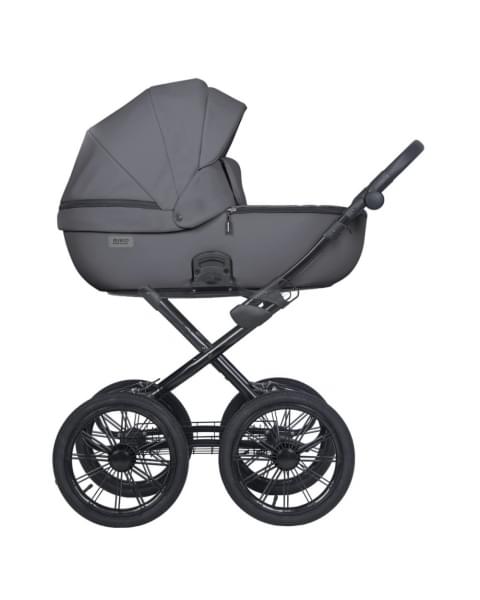 Коляска 3 в 1 Riko Basic Montana X Ecco Prestige 24 Graphite (графит)