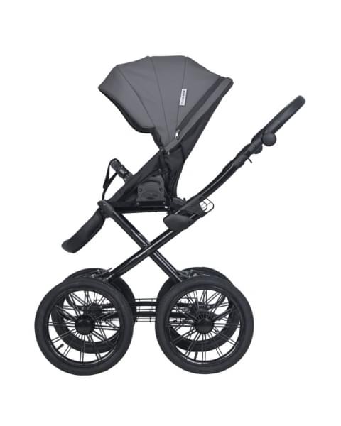 Коляска 3 в 1 Riko Basic Montana X Ecco Prestige 24 Graphite (графит)