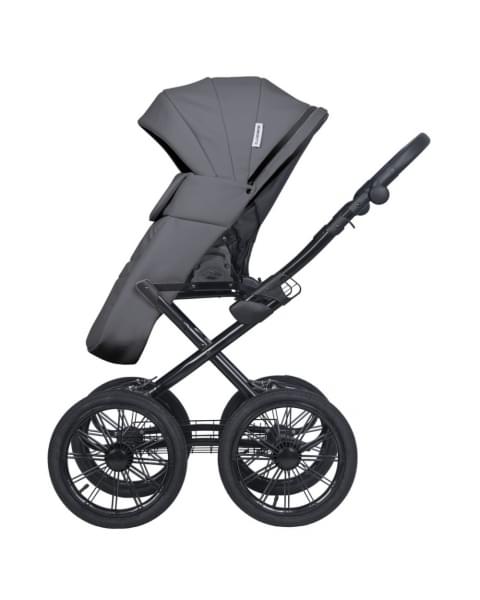 Коляска 3 в 1 Riko Basic Montana X Ecco Prestige 24 Graphite (графит)