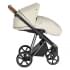 Коляска 3 в 1 Roan Sol Lux, Pearl Shell шасси Nikiel (Серый)