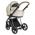 Коляска 3 в 1 Roan Sol Lux, Pearl Shell шасси Nikiel (Серый)