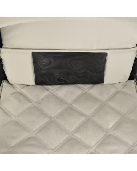 Коляска 3 в 1 Roan Sol Lux, Pearl Shell шасси Nikiel (Серый)