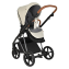 Коляска 3 в 1 Roan Sol Lux, Pearl Shell шасси Nikiel (Серый)