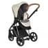 Коляска 3 в 1 Roan Sol Lux, Pearl Shell шасси Nikiel (Серый)