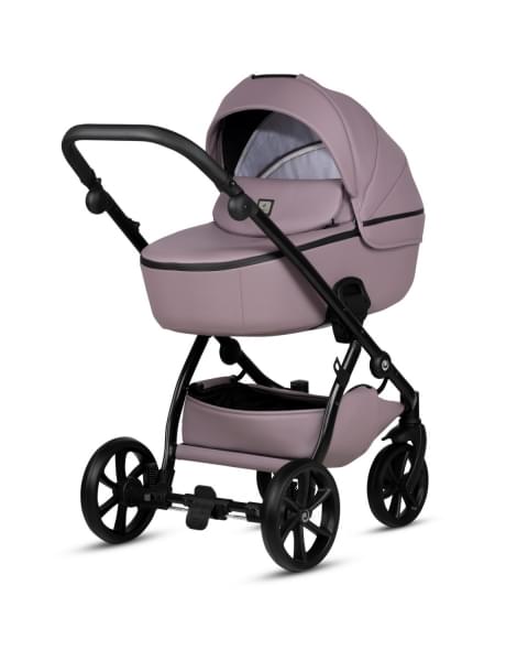 Коляска 3 в 1 Tutis Uno 5+ Leather Collection, Mauve (035)