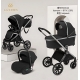 Коляска 3 в 1 Luxmom 811X черный