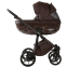 Коляска Adamex Chantal Pro Natura 3 в 1 - CN-17-COFFEE