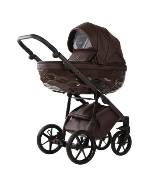 Коляска Adamex Chantal Pro Natura 3 в 1 - CN-17-COFFEE