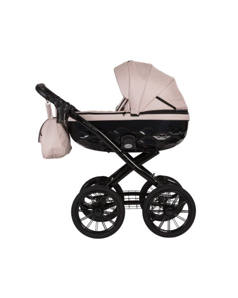 Детская коляска Adamex Chantal Retro 2 в 1 C-TK103 (СВ.РОЗОВАЯ)
