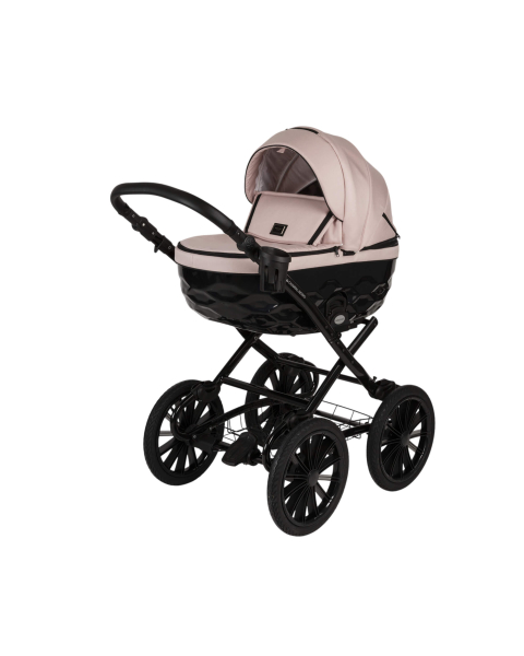 Детская коляска Adamex Chantal Retro 2 в 1 C-TK103 (СВ.РОЗОВАЯ)