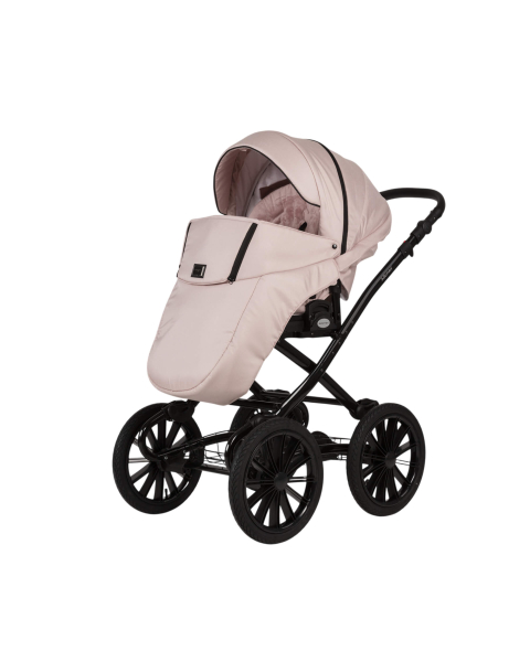 Детская коляска Adamex Chantal Retro 2 в 1 C-TK103 (СВ.РОЗОВАЯ)