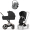 Коляска 3 в 1 Cybex Priam V Rosegold Style Sepia Black + Cloud G3 Stone Grey Plus