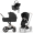Коляска 4 в 1 Cybex Priam V Rosegold Style Sepia Black + Cloud T Sepia Black Base T