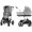 Коляска Cybex Talos S Lux SLV complete 2 в 1 Stone Grey с дождевиками