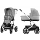 Коляска Cybex Talos S Lux SLV complete 2 в 1 Stone Grey с дождевиками