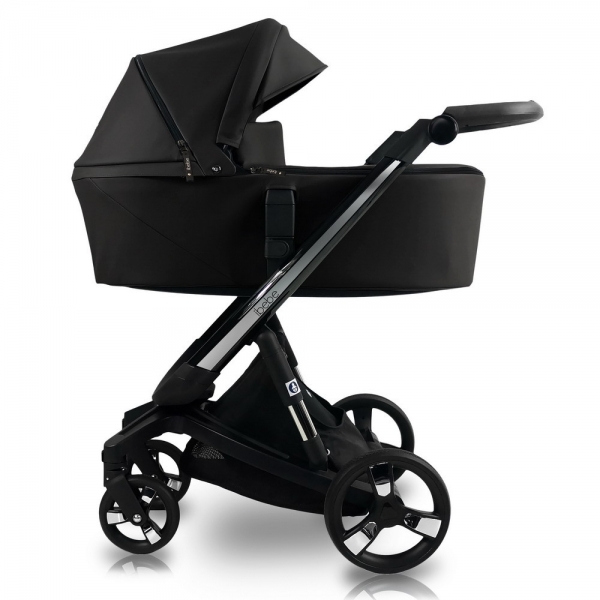 Коляска Ibebe I-Stop Leather 2 в 1 IS 17 Black/Black